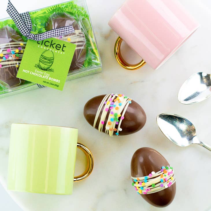 Easter Egg Hot Chocolate Bombs